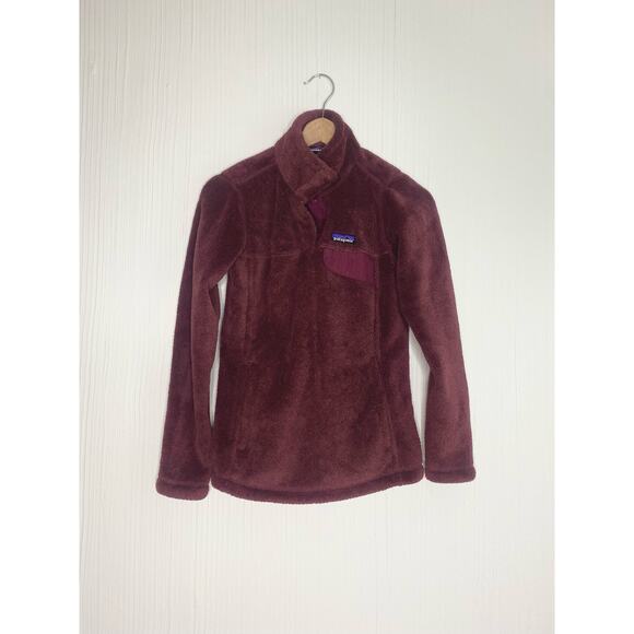 PATAGONIA Synchilla Fleece Pullover Maroon US XSMALL - Picture 10 of 16